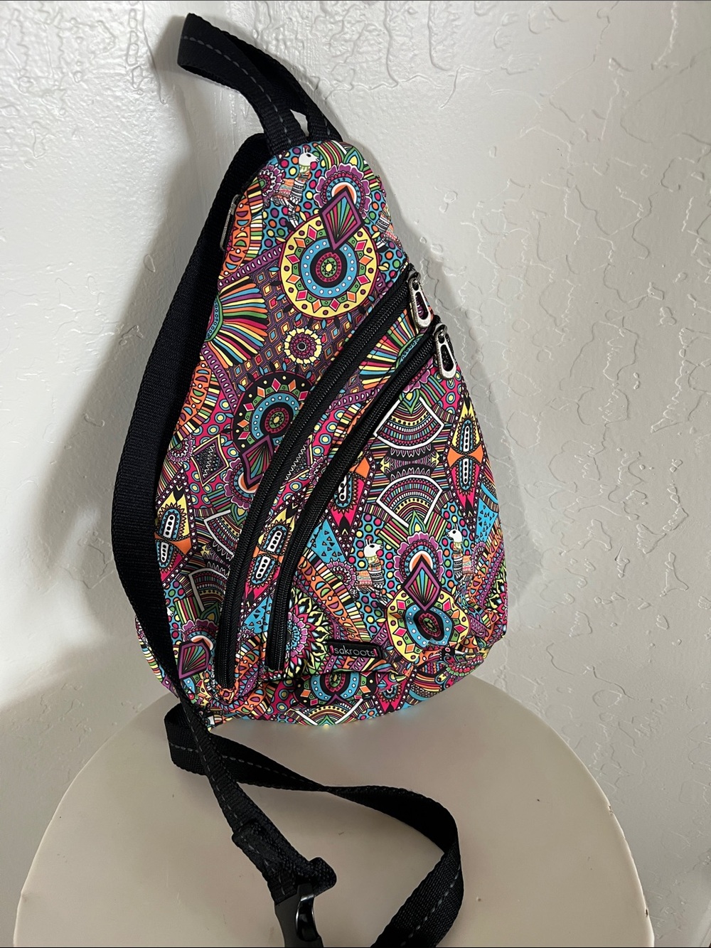Sakroots Multi-Color Printed Sling Backpack - Women